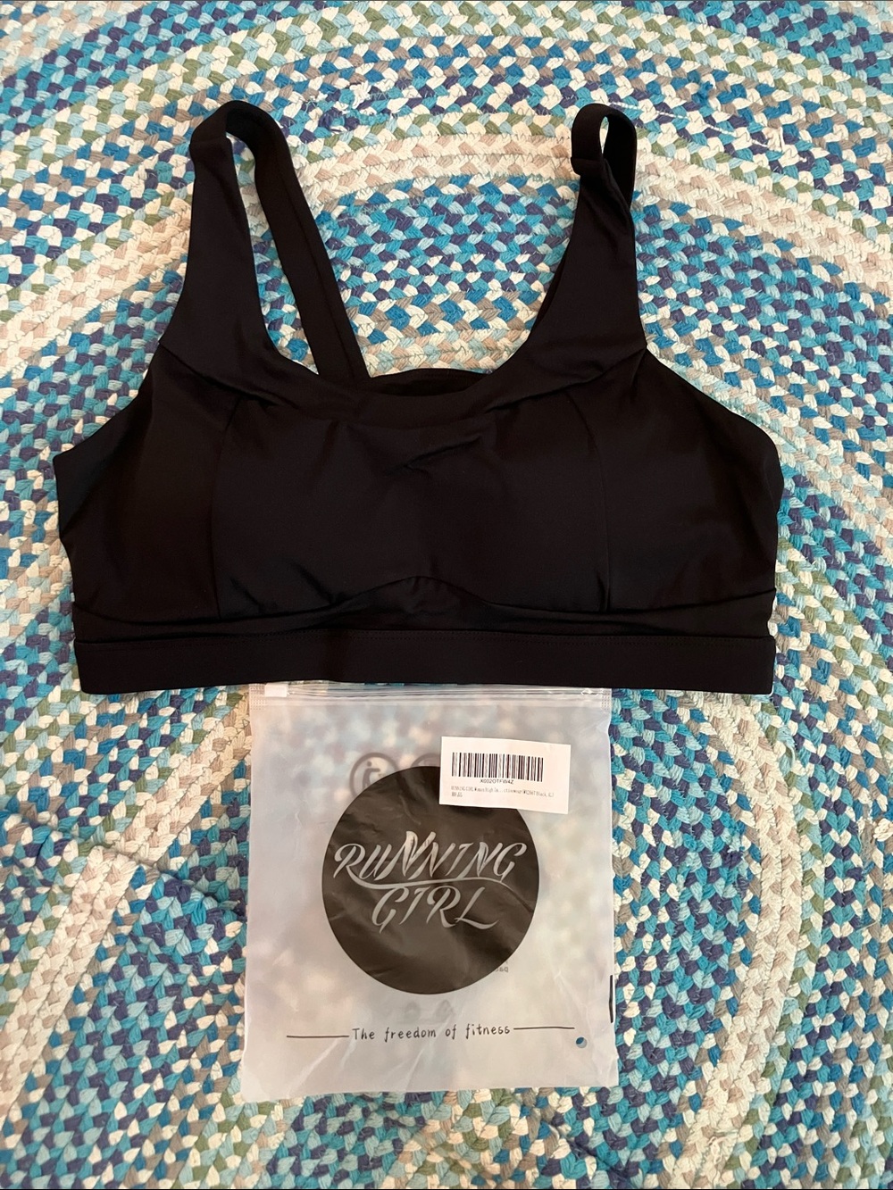XL Running Girl sports Bra